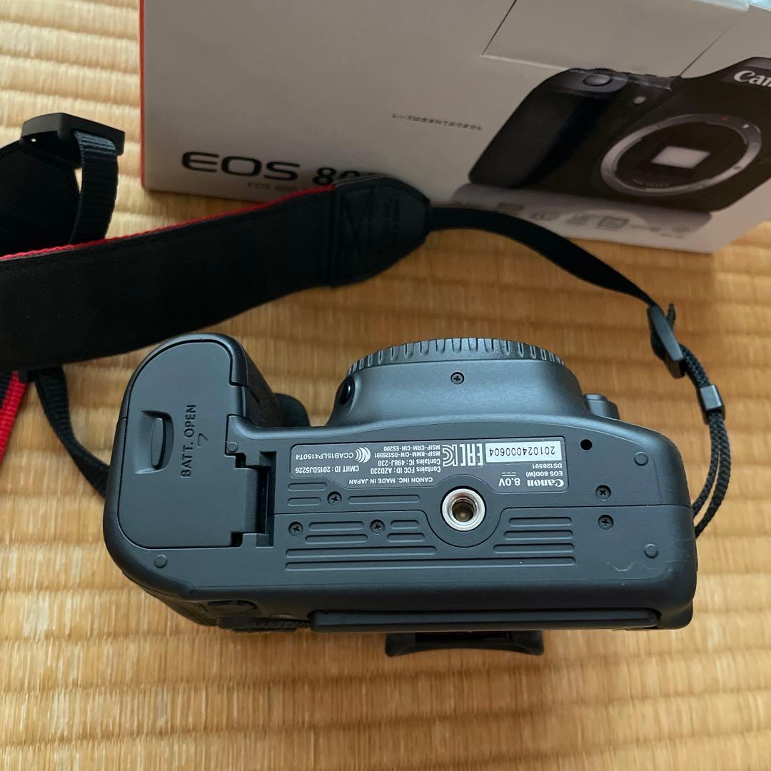 キャノン Canon EOS 80D ボディ+ リモコン RC-6