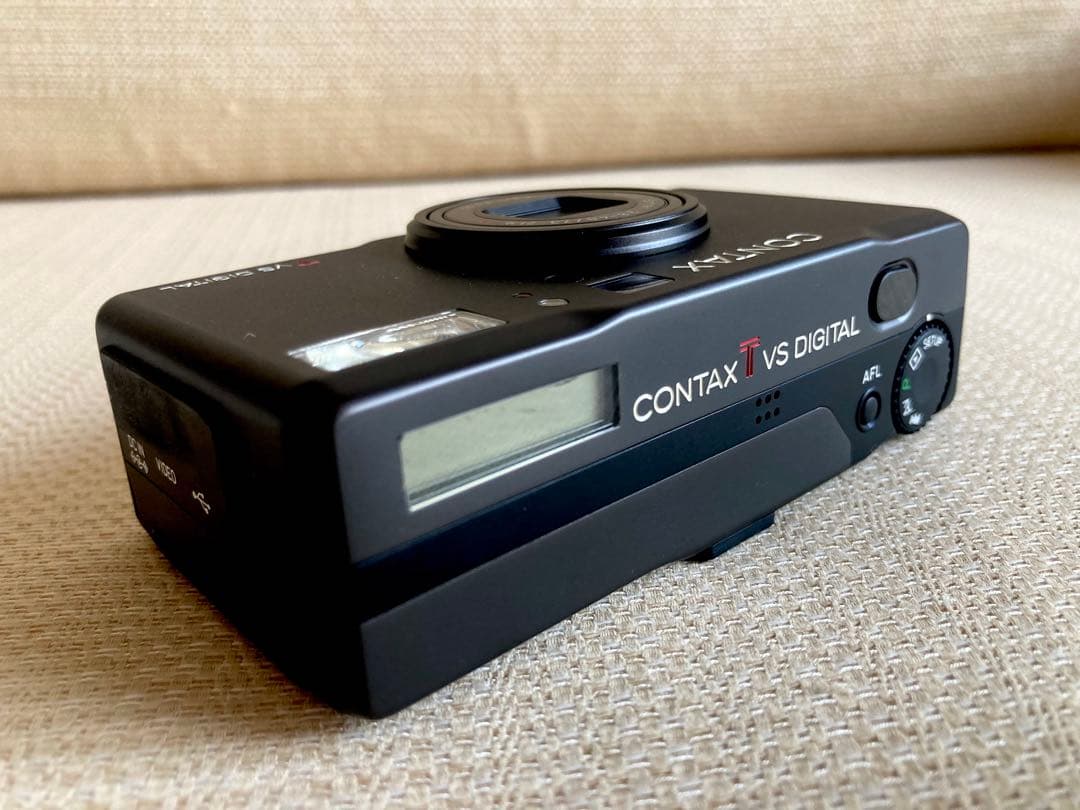 【美品•ほぼ完備】contax tvs digital ブラック Zeiss