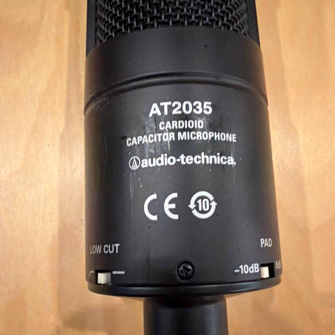 audio-technica AT2035 コンデンサーマイク セット