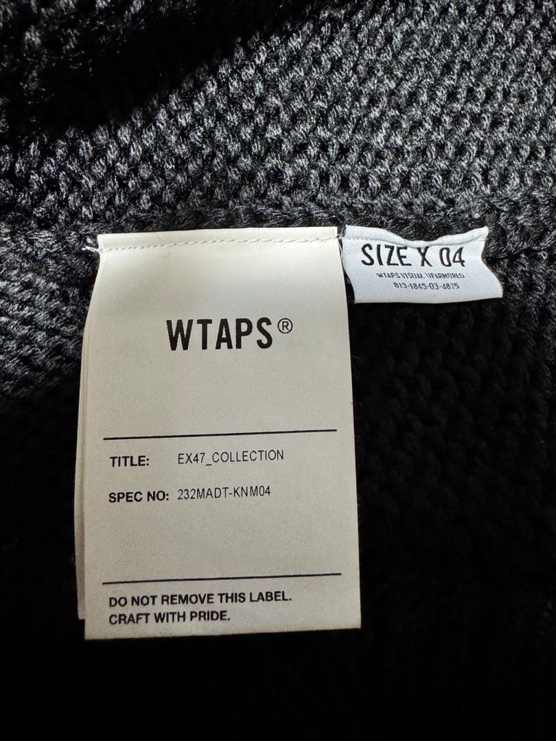 XLサイズ Wtaps CN 01 / Sweater / Black 04