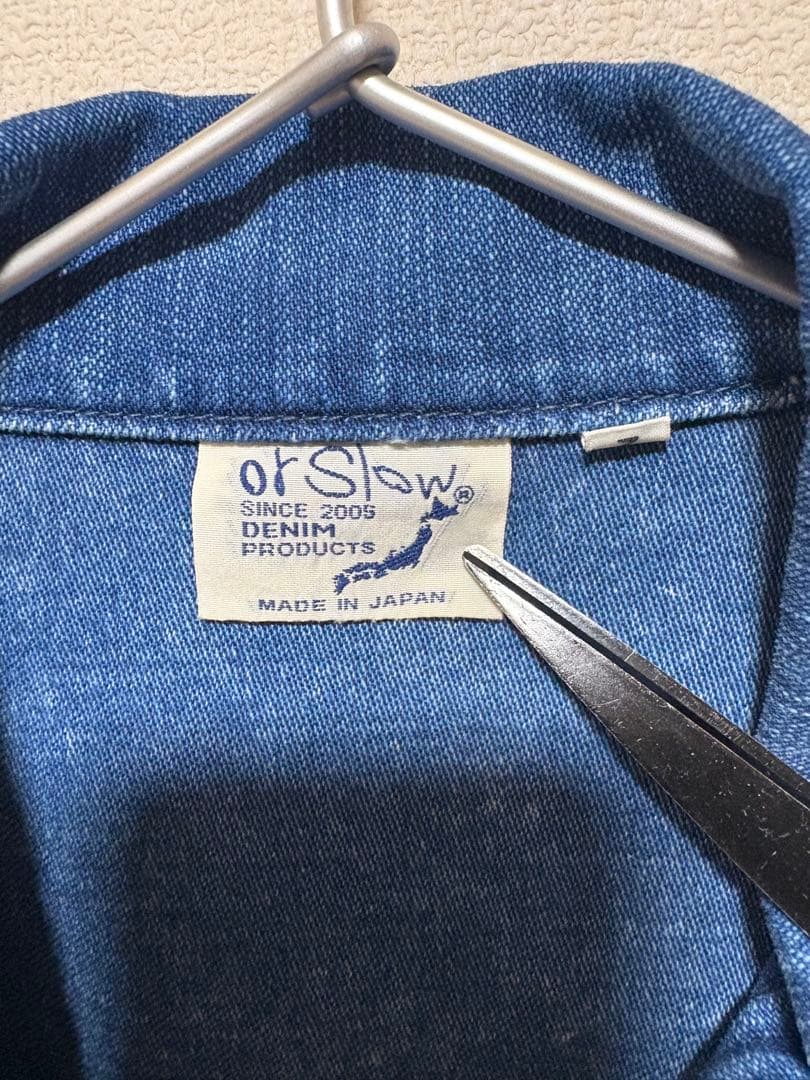orSlow デニムカバーオール