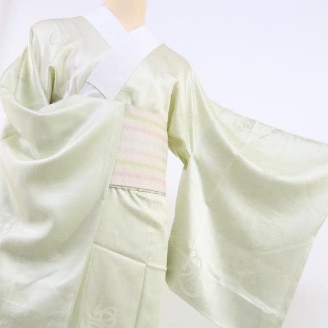 専用◇Y2217◇美品未着用 丹後ちりめん 袖無双 半襟・居敷当付 正絹 長襦袢