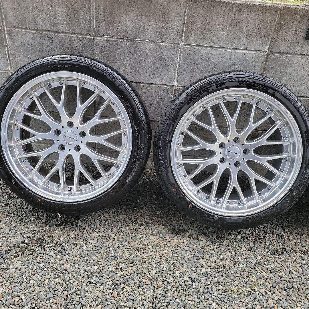 マルチフォルケッタ 20インチ 9j+38 ハイパーシルバー４本セット美品