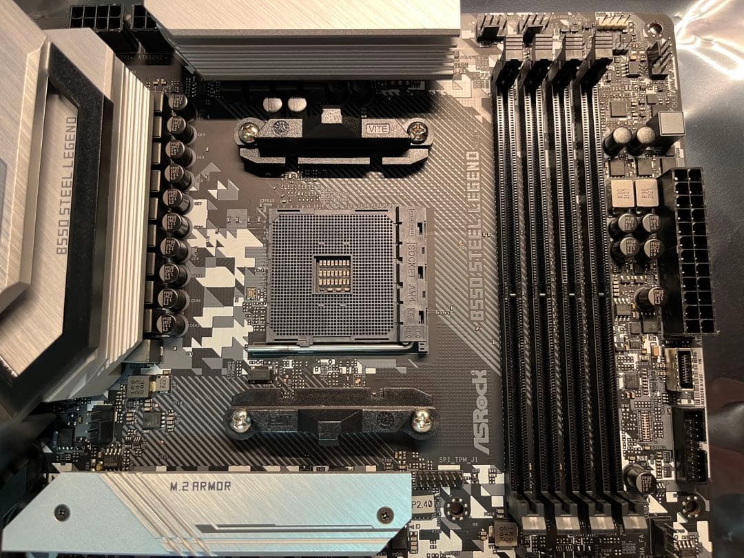 ASRock B550 Steel Legend マザーボード　おまけ付き