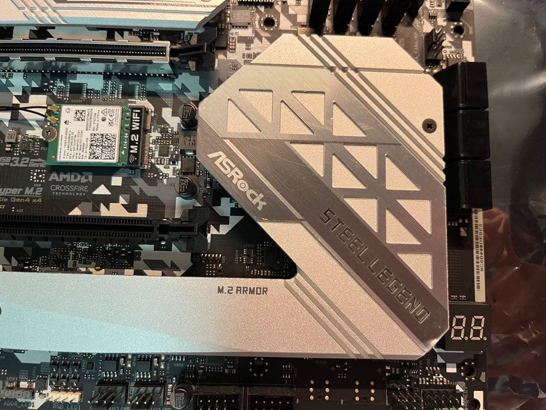 ASRock B550 Steel Legend マザーボード　おまけ付き