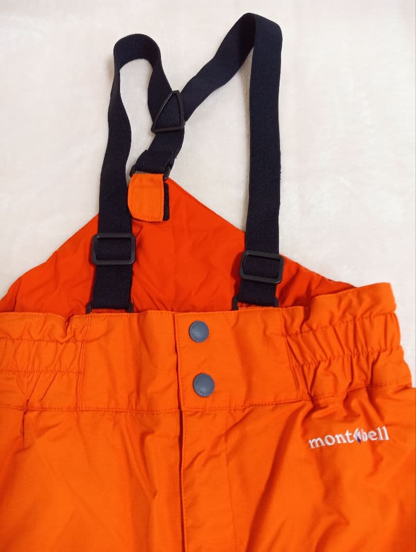 美品mont-bell　キッズ　スキーウェア　上下　セット　130cm