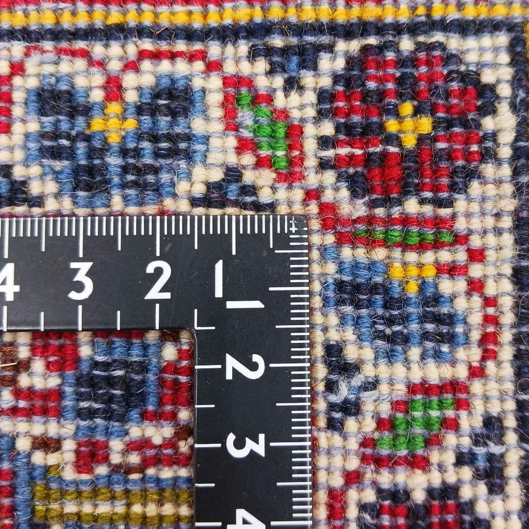 Y3053 高級ペルシャ絨毯 カシャーン産 ウール100% 手織 大判 299㎝