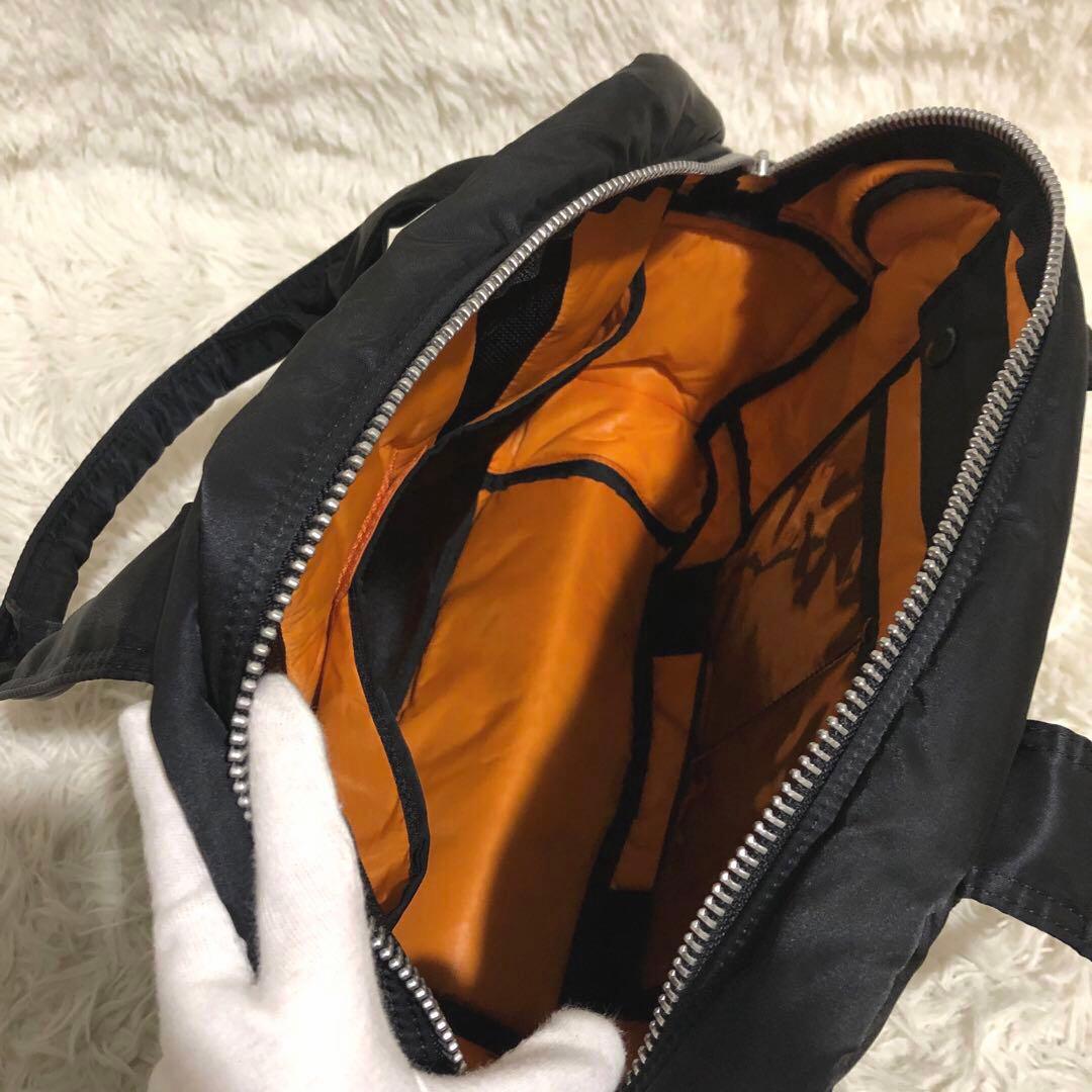 未使用級✨ポーター　吉田カバン タンカー　ボストンドラムバッグ ブラック