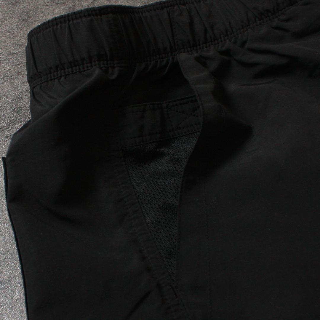 POLO SPORT ポロスポーツ ナイロンハーフパンツ ブラック x イエロー