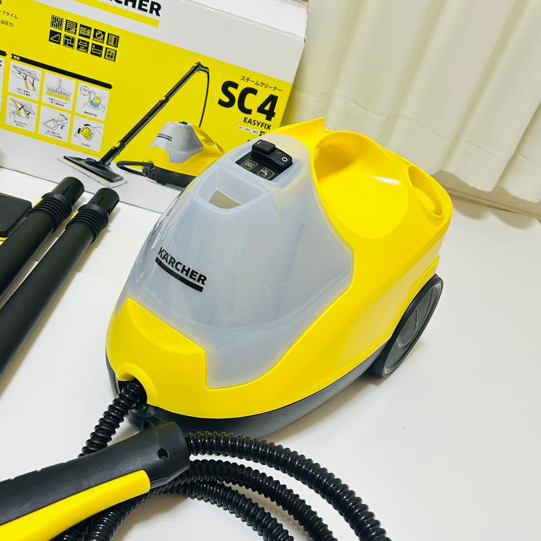 【美品】KARCHER SC4 EasyFix スチームクリーナー 付属品多数