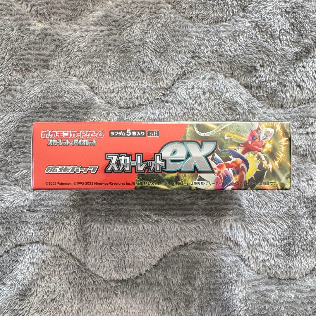 ポケカ　スカーレットex シュリンク付きbox
