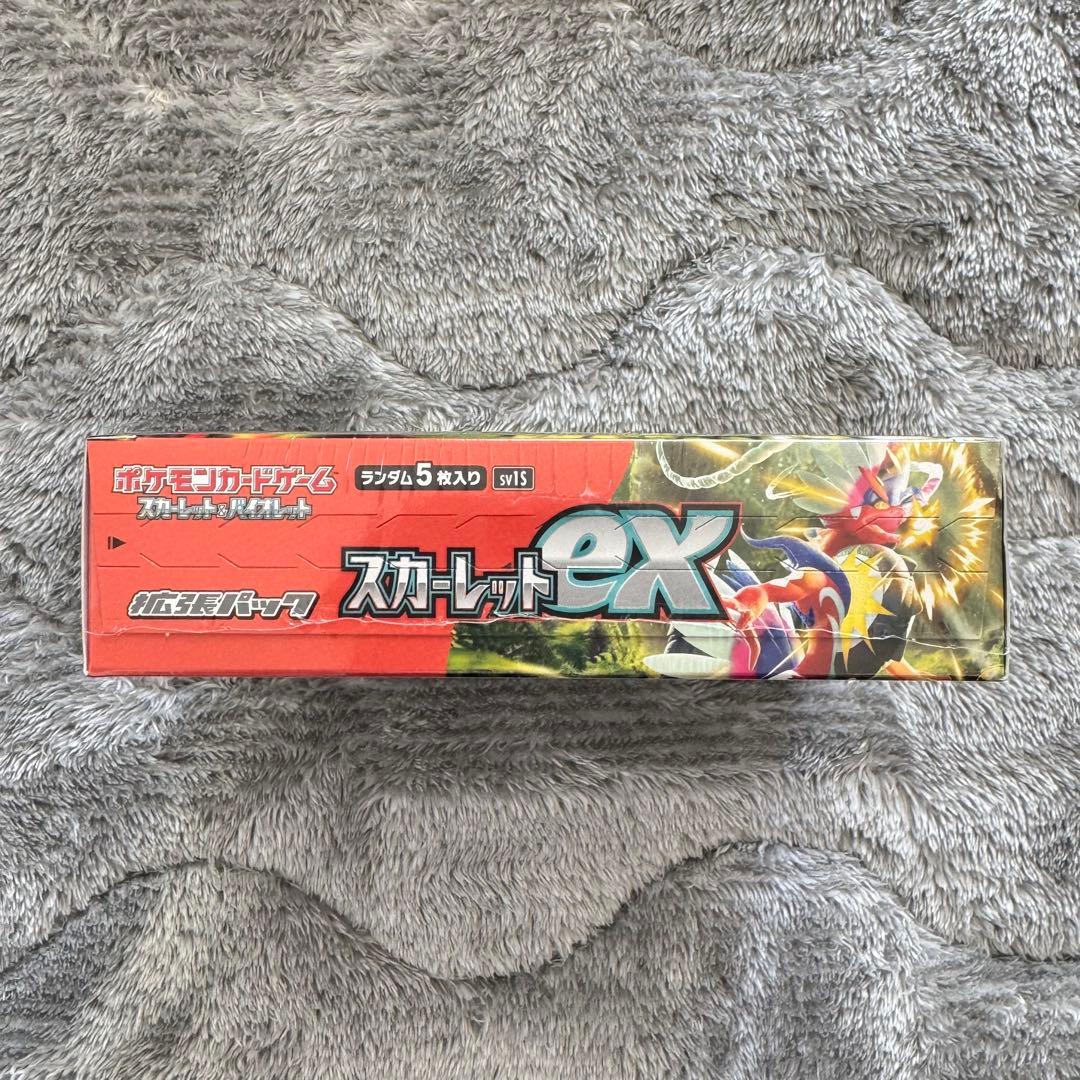 ポケカ　スカーレットex シュリンク付きbox