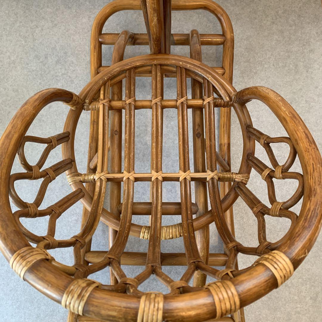 ラタン ロッキングチェア