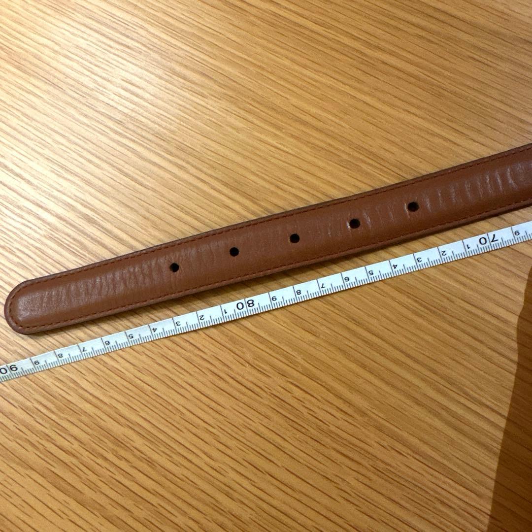 コーチ　ベルト　ブラウン　75 全90㎝　キャメル　ヴィンテージ　オールドコーチ