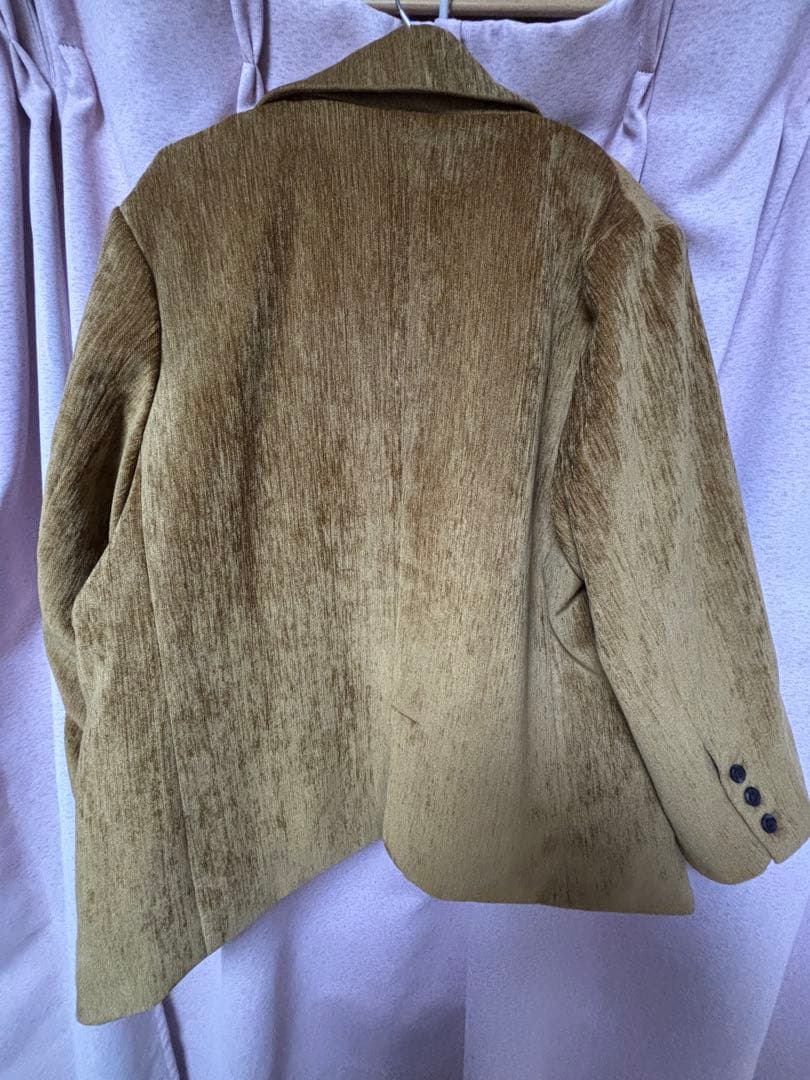 olun オルン ルーズベーシックモールジャケット