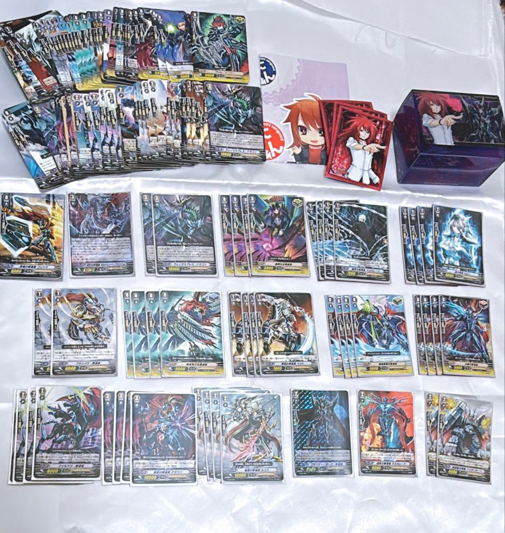 カードファイトヴァンガード　シャドウパラディン　デッキ50枚　パーツ　他