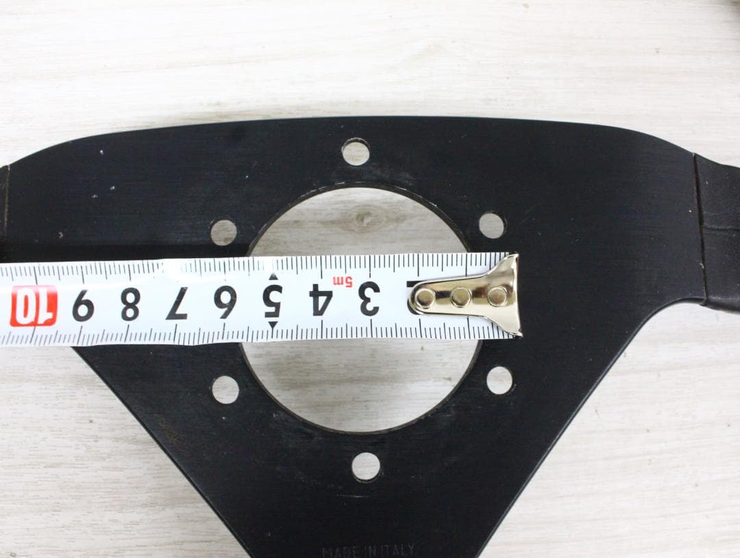 ▲希少 MOMO ヴィンテージ ステアリング レザー モモステ イタリア製②