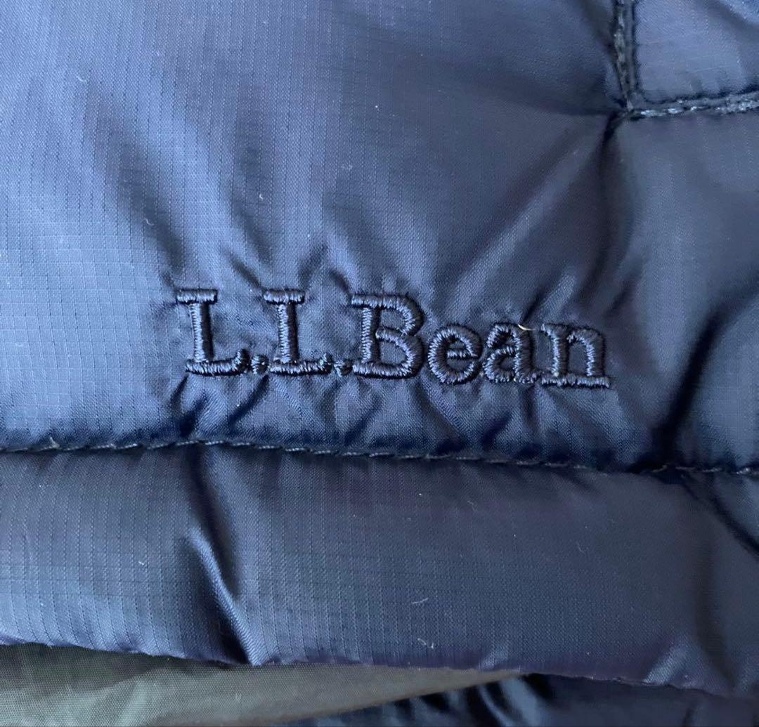 美品　L.L.Bean エルエルビーン　ダウンベスト　ネイビー　S