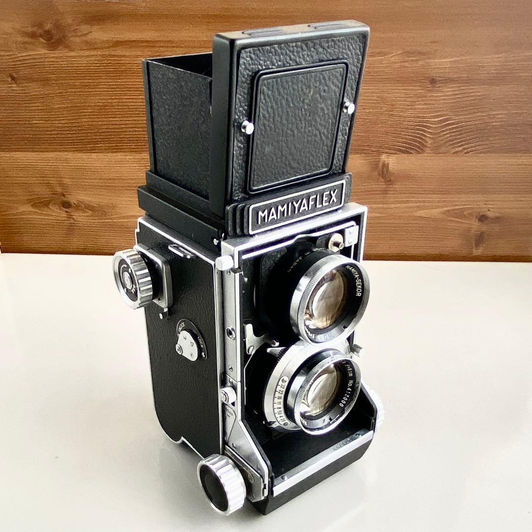 ジャンクマミヤ Mamiyaflex SEKOR 80mm F2.8 二眼カメラ