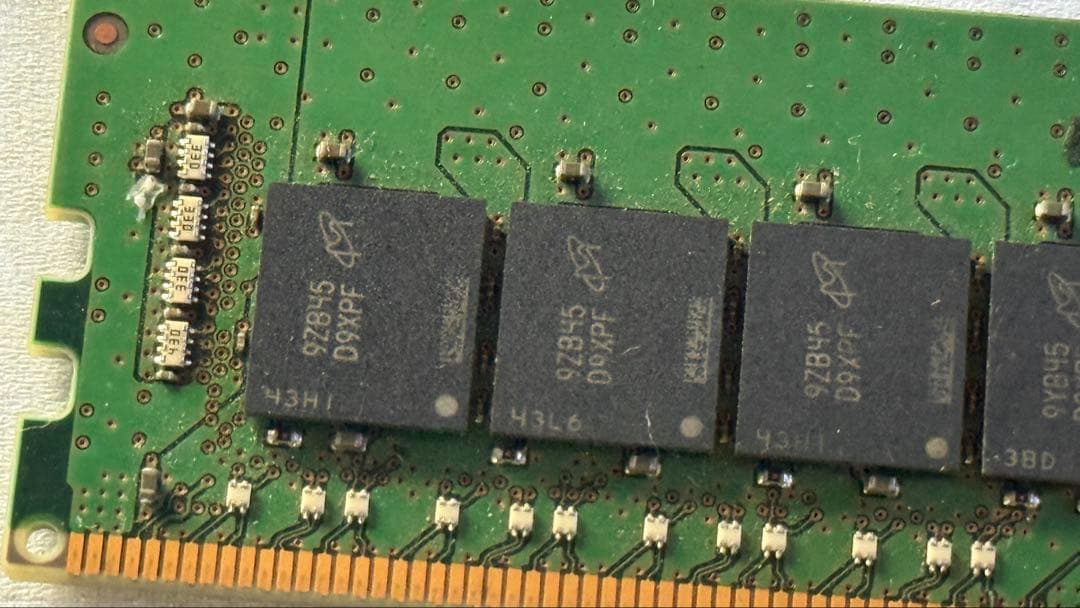 Micron DDR4-2666Mhz 32GB×1 デスクトップ用メモリ