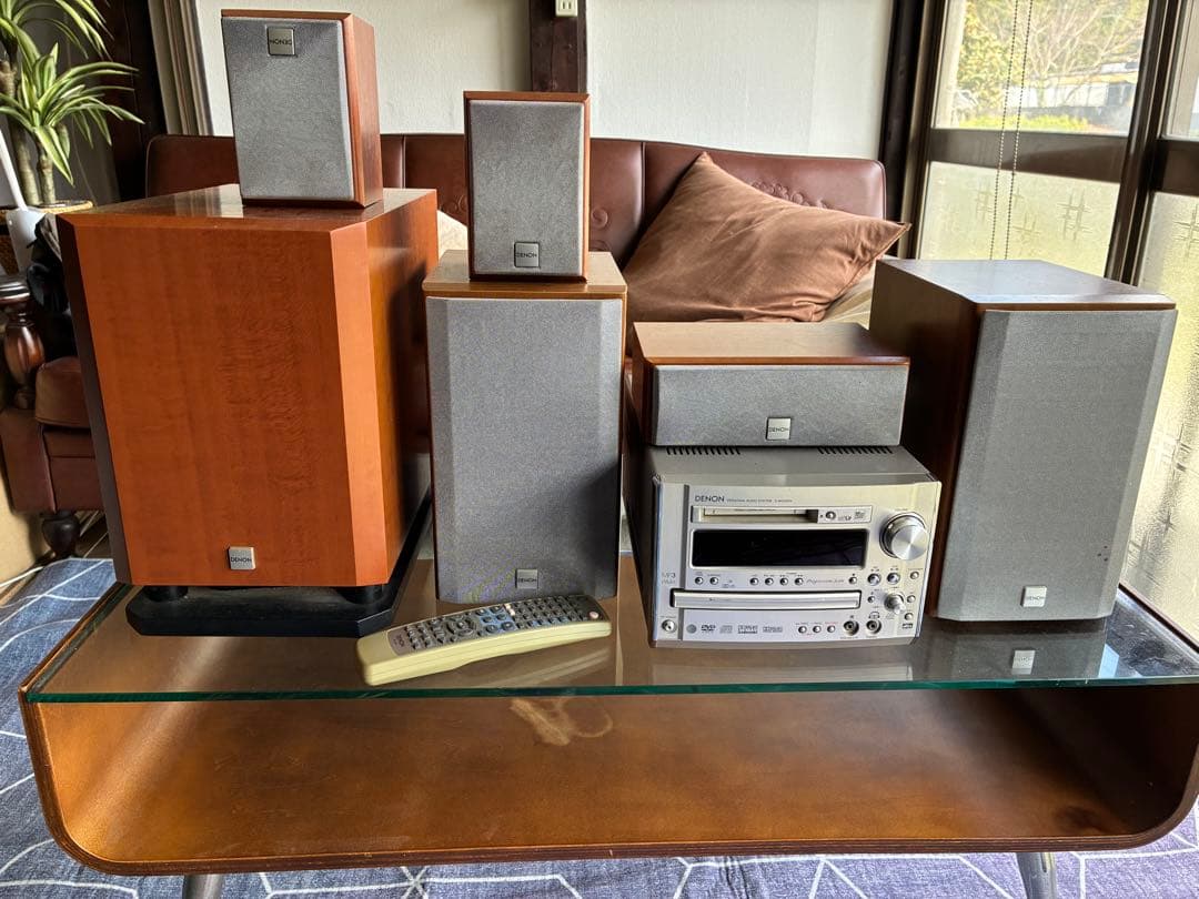 DENON　D-MG55DV　CD/DVD/MD一体型ホームシアターコンポ（2）