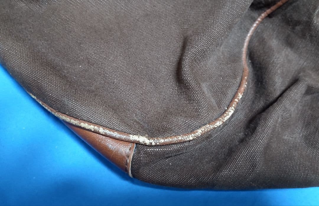 90s L.L.Bean レザーハンドル キャンバス ボストンバッグ