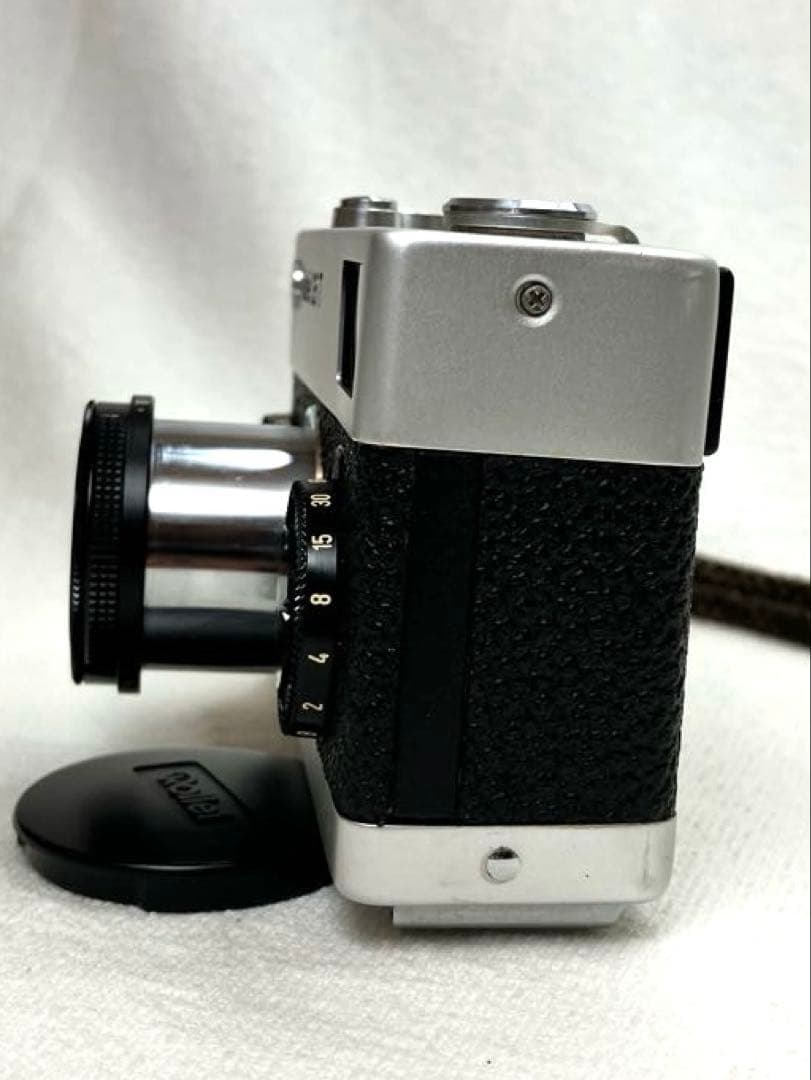 Rollei 35T シルバー｜ストラップ・レザーケース付き