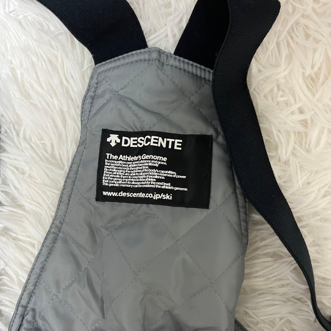 美品 DESCENTE デサント スキー 赤 セットアップ レッド スノボ
