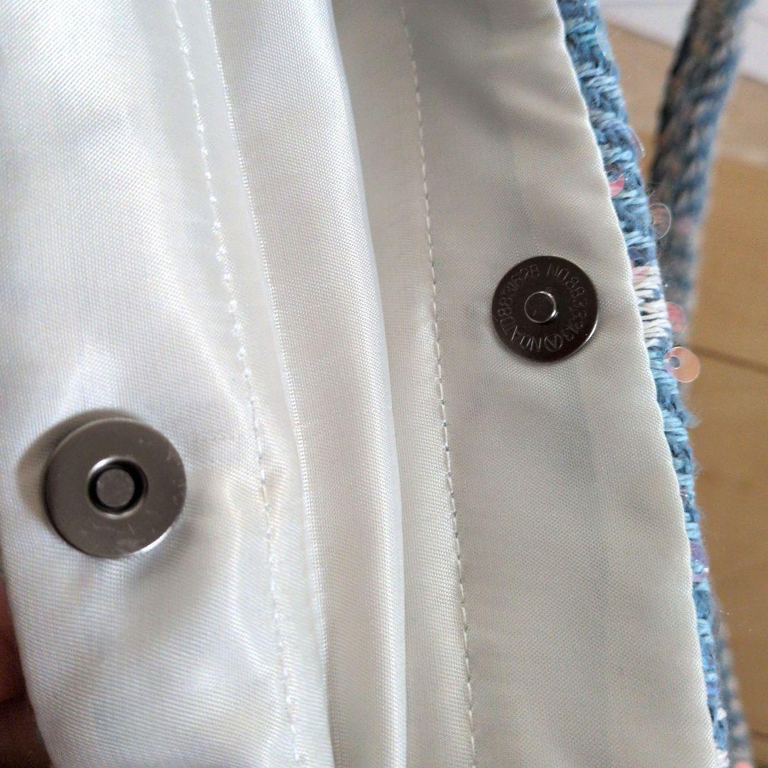 ま*♪様 H*i様 CHANEL ツイード チェック トートバッグ