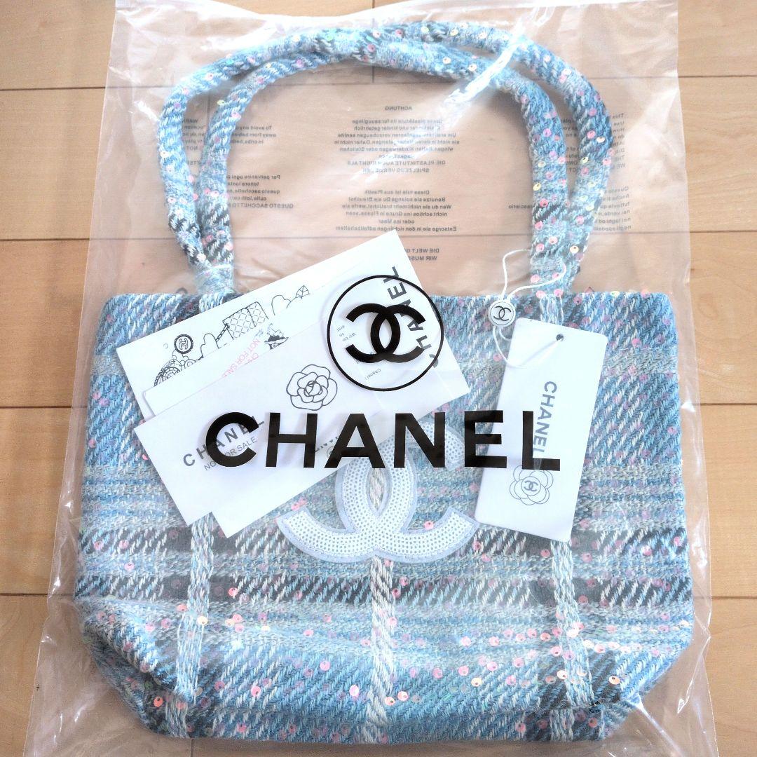 ま*♪様 H*i様 CHANEL ツイード チェック トートバッグ