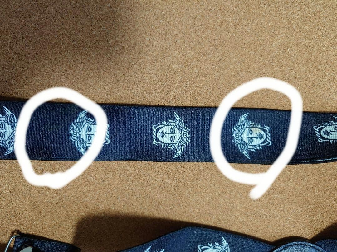 VERSACE ヴェルサーチ サスペンダー メデューサ