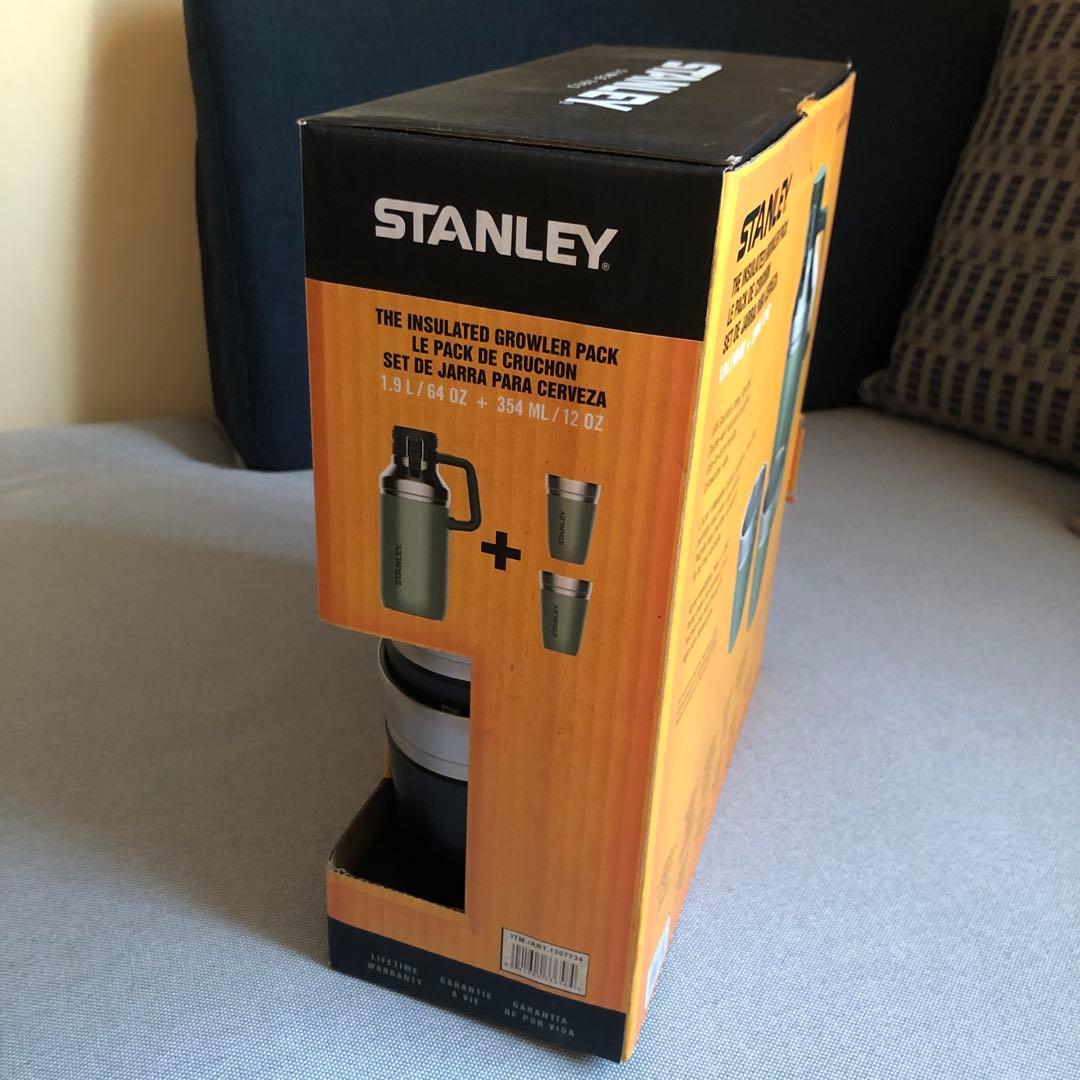 値下げ STANLEY 未使用 1.9Lグロウラー スクナー付