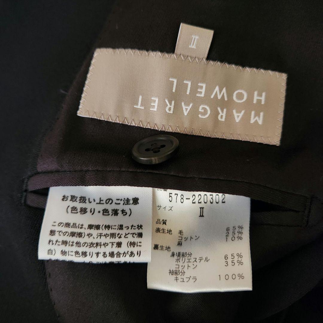 M*♡様 【極美品】マーガレットハウエル ウール コットン リネン ジャケット