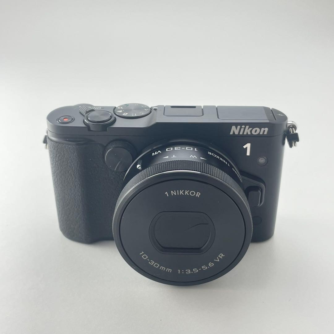 【ショット数8000・返品保証】Nikon 1 V3 ブラック 標準レンズキット