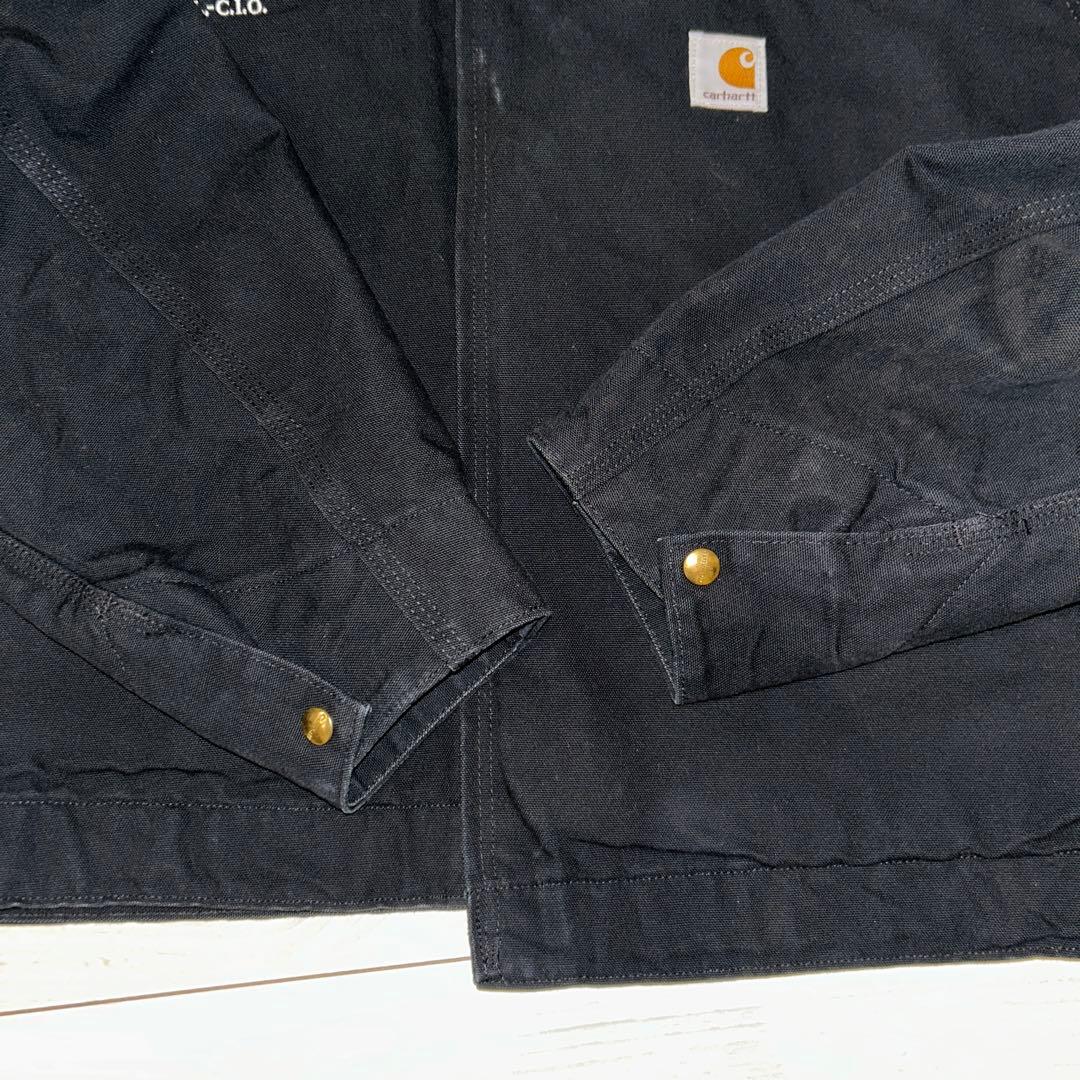 カーハート　デトロイトジャケット　ブラック　USA製