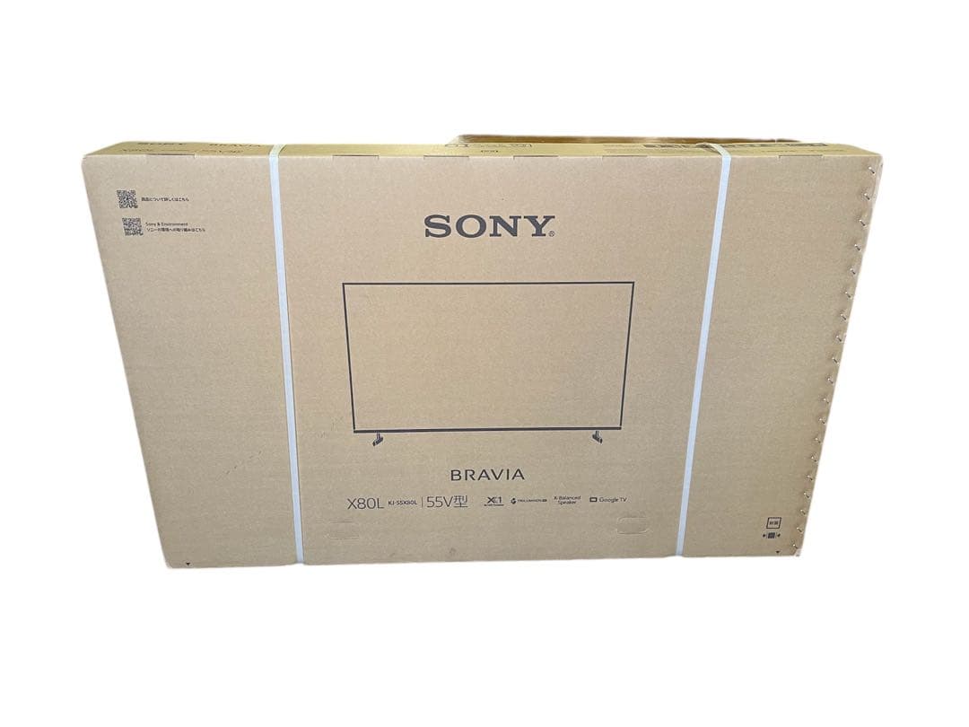 は*ん様 【新品】SONY BRAVIA X80L 55V 4KKJ-55X80
