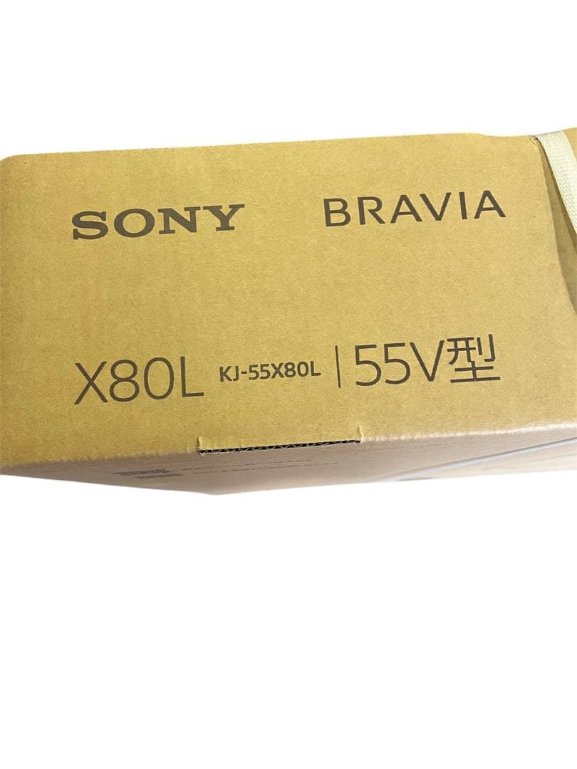 は*ん様 【新品】SONY BRAVIA X80L 55V 4KKJ-55X80