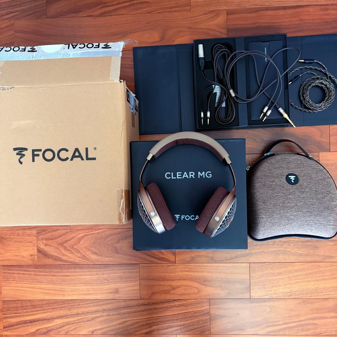 Focal Clear Mg ヘッドホン オマケリケーブル付き
