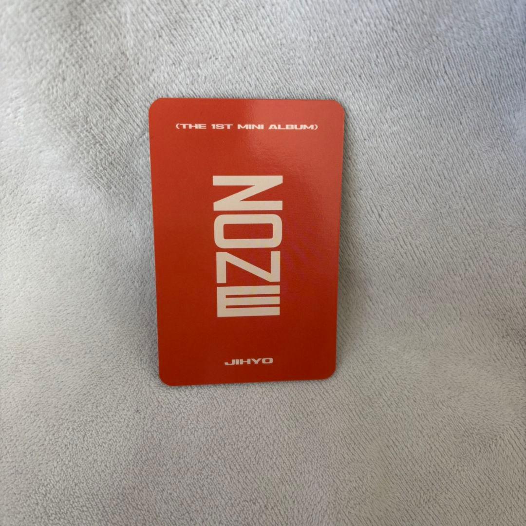 TWICE ジヒョ ZONE JIHYO 特典　BDM トレカ