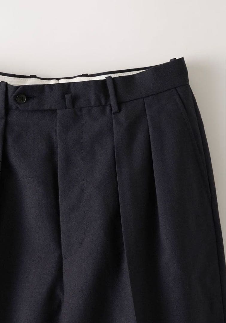 steven alan ウールオックスフォードインツープリーツドレストラウザーズ