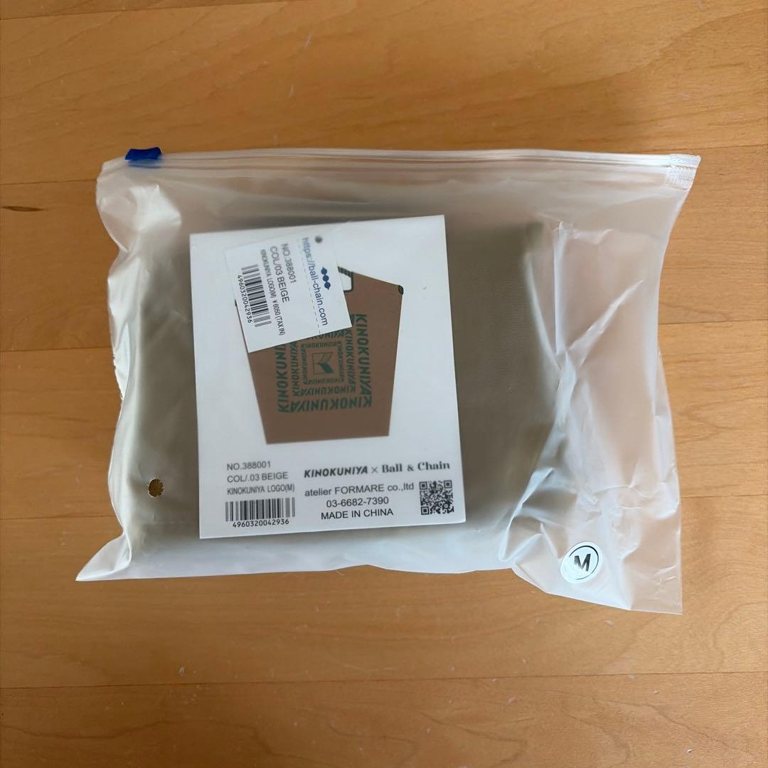 KINOKUNIYA Ball & Chain エコバッグ ベージュ