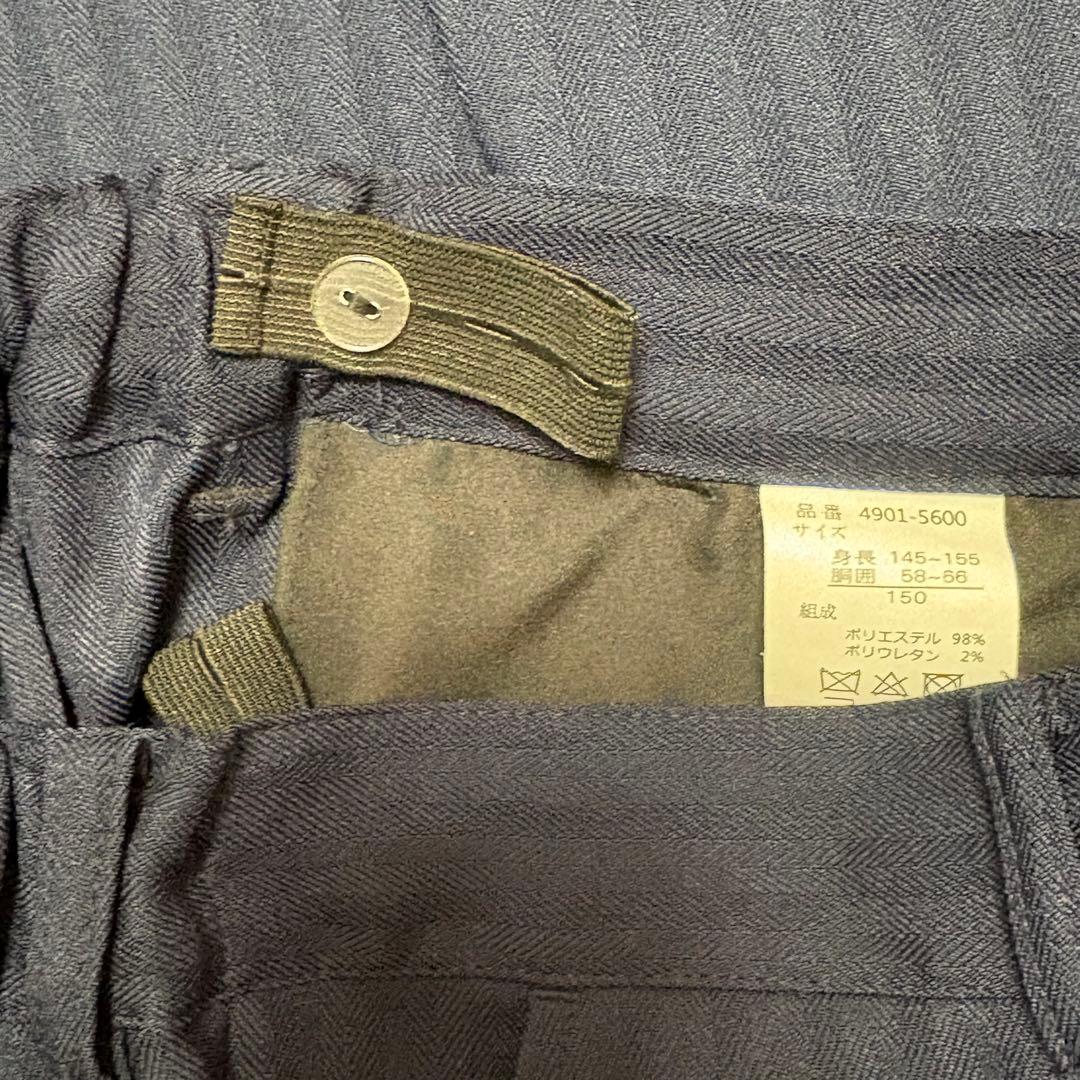 ELLEフォーマルスーツ (ストライプ・ネイビー）150cm男児用