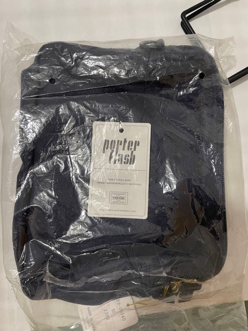 吉田カバン PORTER FLASH ネイビー ショルダーバッグ