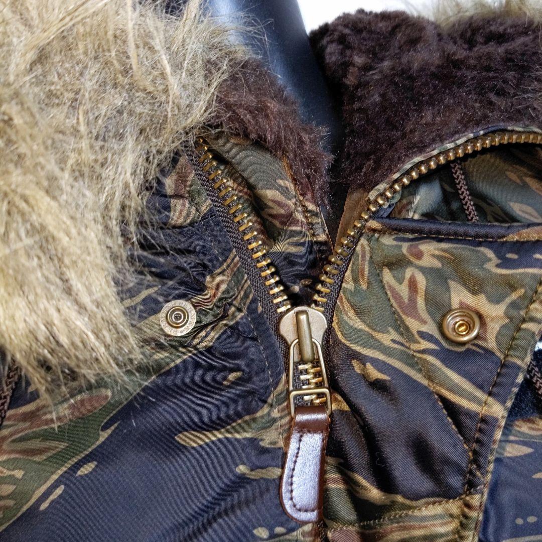 by17. HYSTERIC GLAMOUR 迷彩柄 パーカー モッズコート