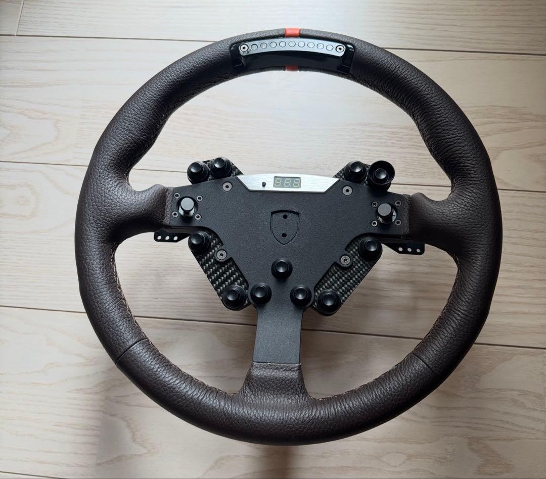 ★最終値下げ　FANATEC ポルシェ 918 レザー ステアリング 現状品