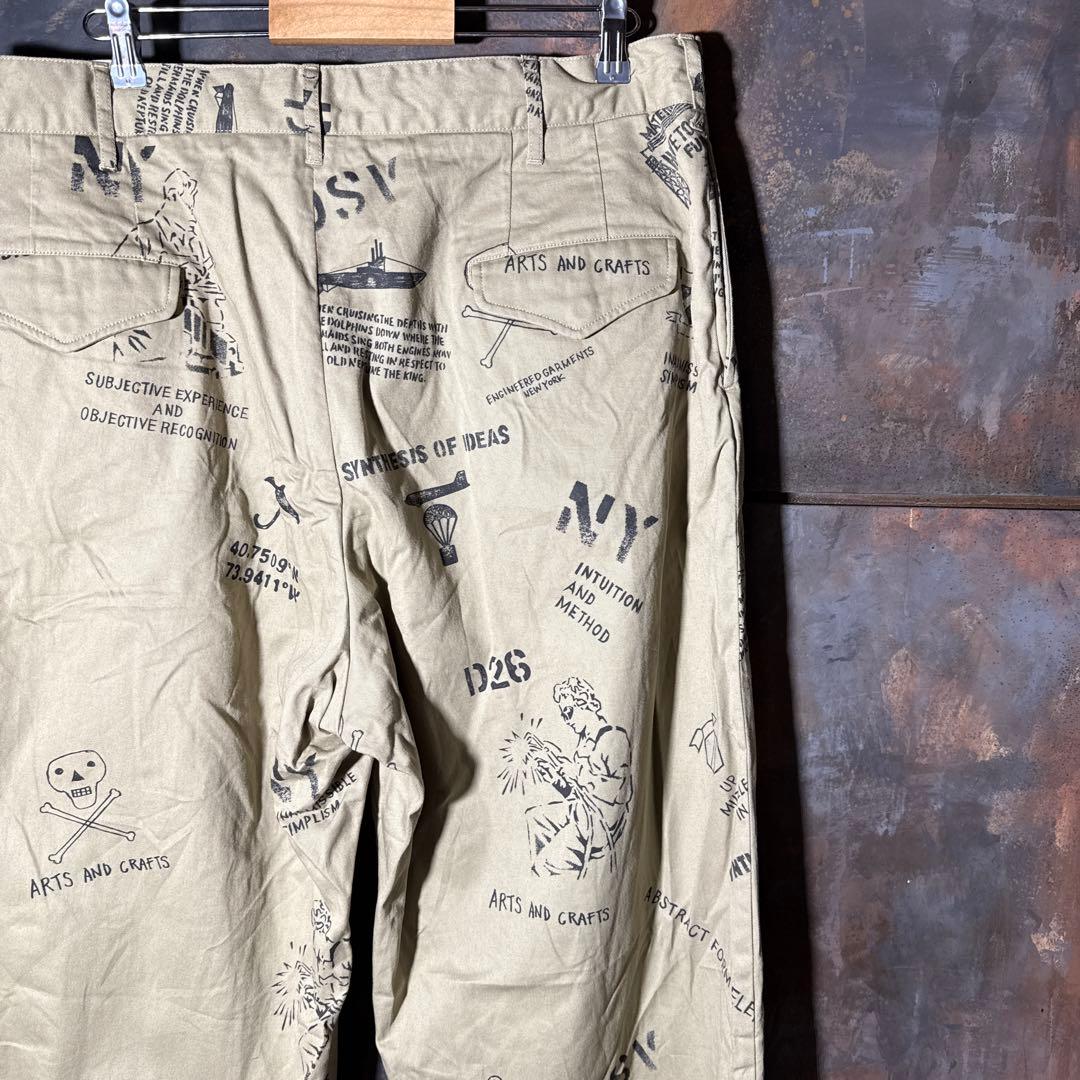 25SS エンジニアドガーメンツ　オフィサーペイントパンツ XL 美品