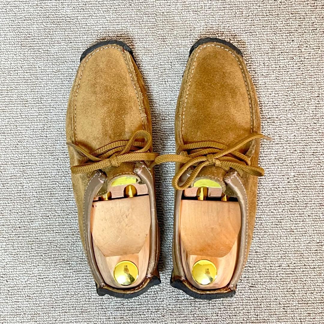 クラークス Clarks ナタリー ブラウン スエード モカシン UK5