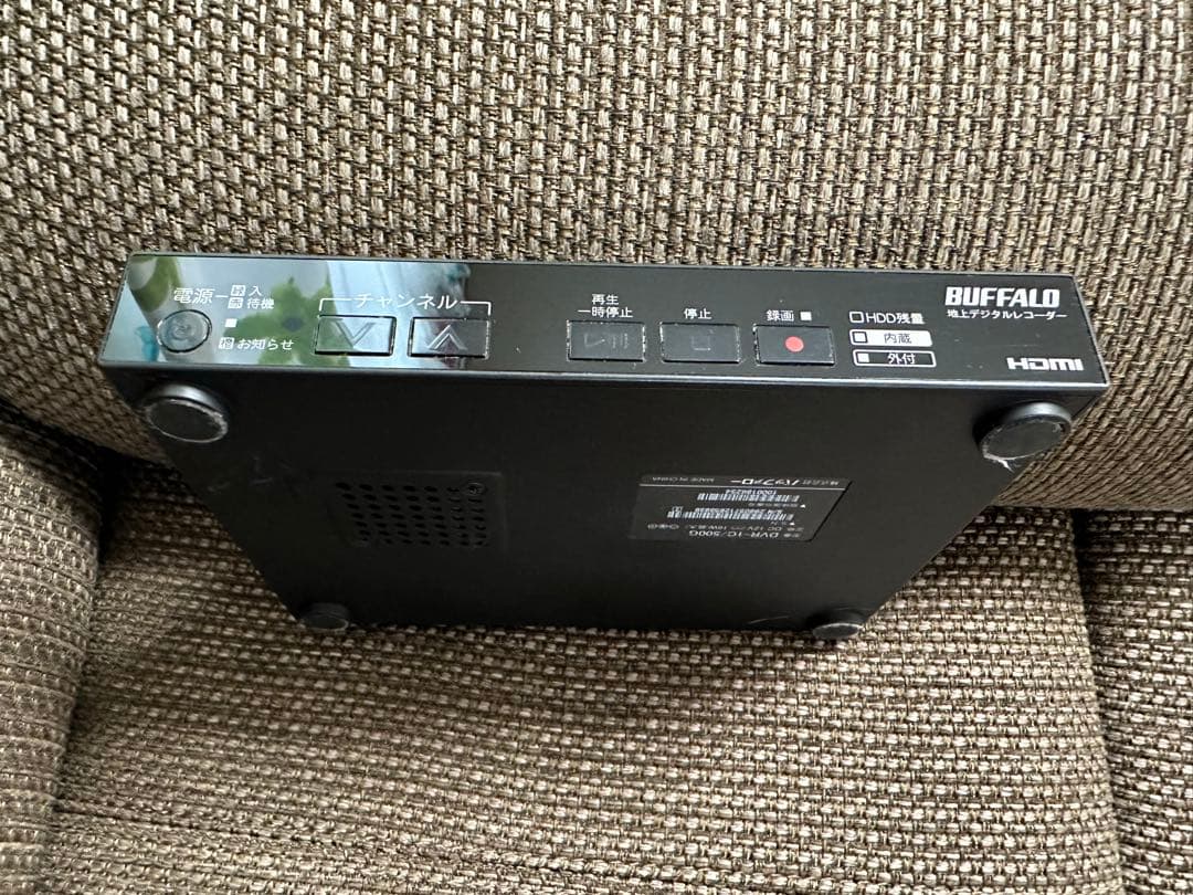 BUFFALO DVR-1C/500G(中古品)