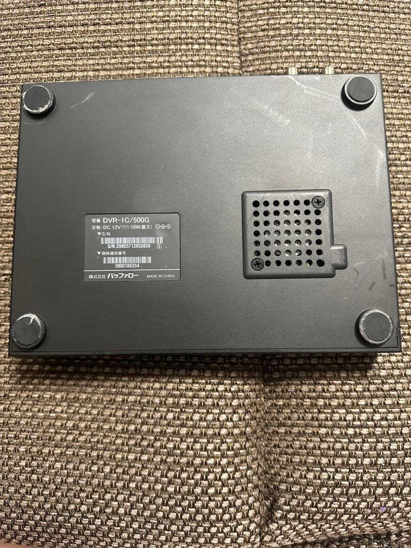 BUFFALO DVR-1C/500G(中古品)