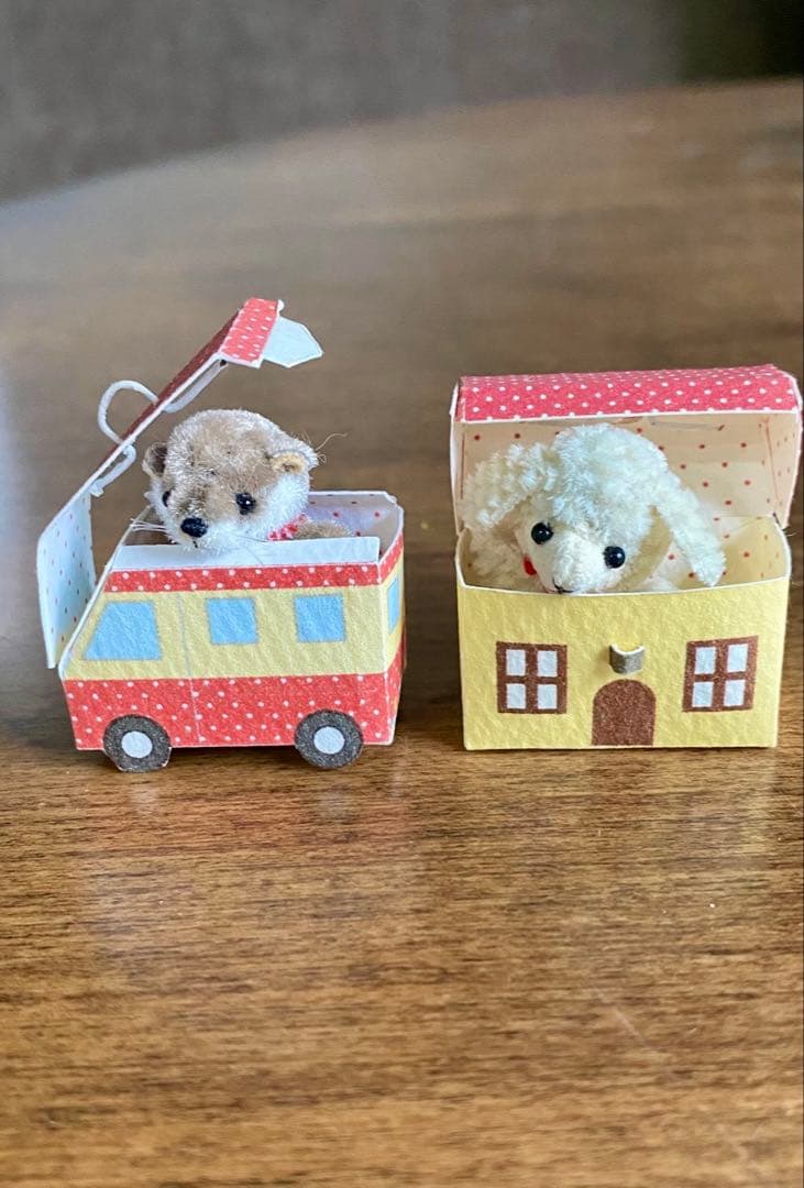 ミニチュア作家NaoColle（なおこれ）さん カワウソと羊のミニマペット